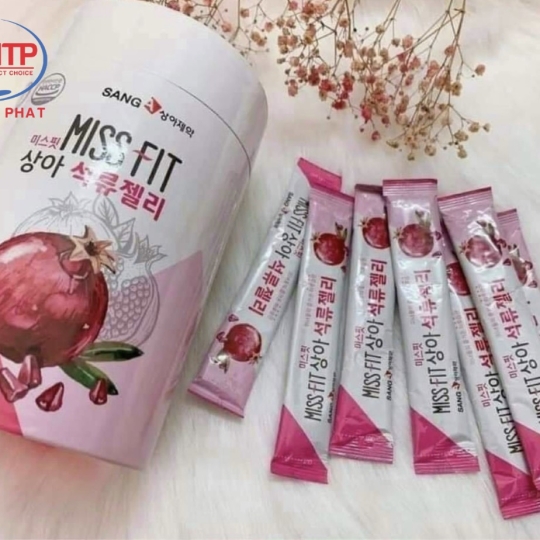 Collagen thạch lựu Sanga Hàn Quốc hộp 30 gói mẫu mới nhất