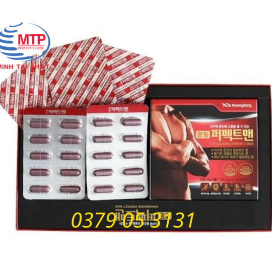 Viên tăng cường sinh lý Kwangdong Perfect Man Hàn Quốc