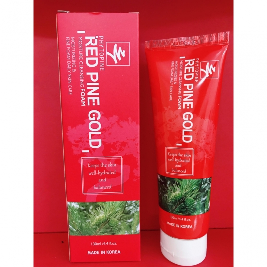 Sữa rửa mặt tinh dầu thông đỏ Red Pine Gold 130ml Hàn Quốc