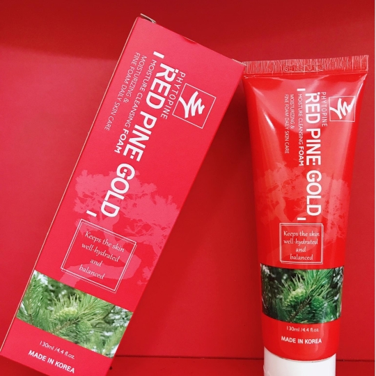 Sữa rửa mặt tinh dầu thông đỏ Red Pine Gold 130ml Hàn Quốc