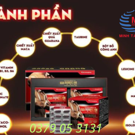 Viên tăng cường sinh lý Kwangdong Perfect Man Hàn Quốc