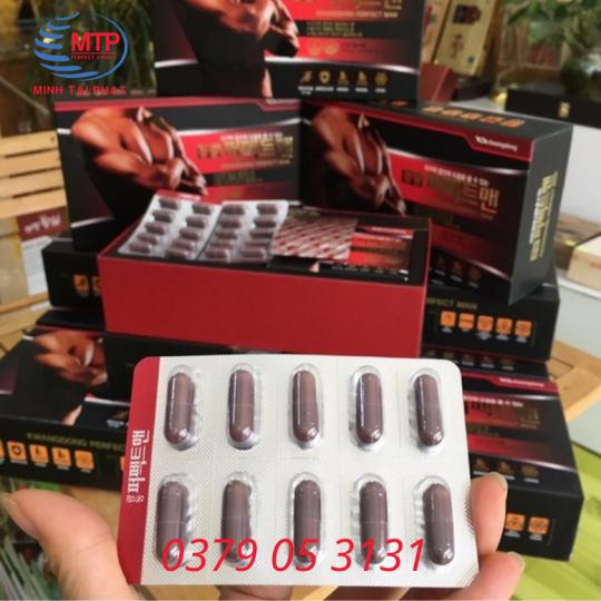 Viên tăng cường sinh lý Kwangdong Perfect Man Hàn Quốc