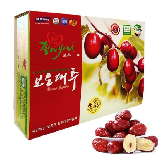 Táo Đỏ Hàn Quốc Sấy Khô Nguyên Quả 1kg