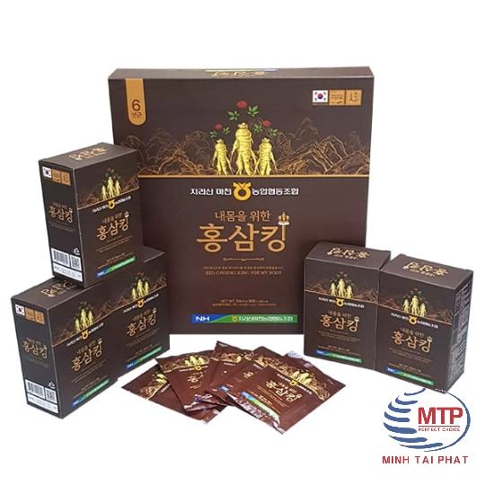 Nước Hồng Sâm Red Ginseng King Of My Body Hàn Quốc 30 Gói