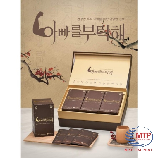 Nước hồng sâm cao cấp cho nam KGS Hàn Quốc - Sản Phẩm Dành Cho Cha Chính Hãng KGS 2100ml (70ml x 30 gói)