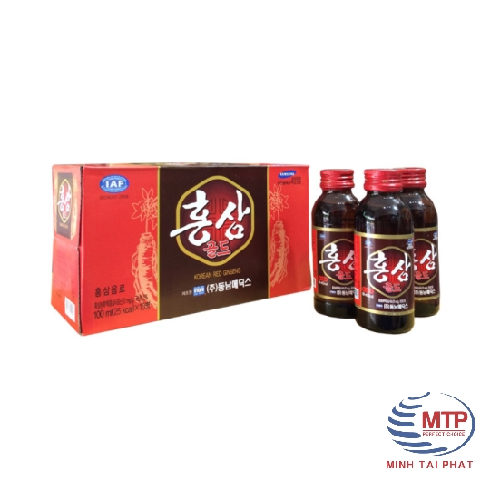 Nước hồng sâm Dongnam hộp 10 chai x 100ml