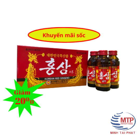  Nước Uống Hồng Sâm Dong A Hàn Quốc
