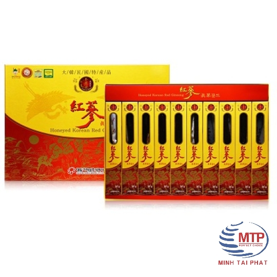 Sâm Củ Tẩm Mật Ong 10 củ Daedong loại tốt chính hãng
